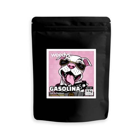 Weedys Gasolina Mylar Eighth