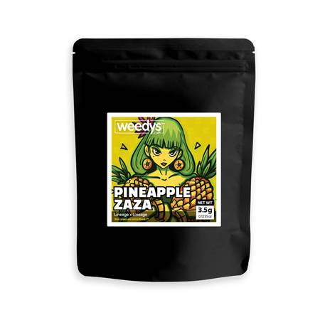 Weedys Eighth Mylar Pineapple Zaza