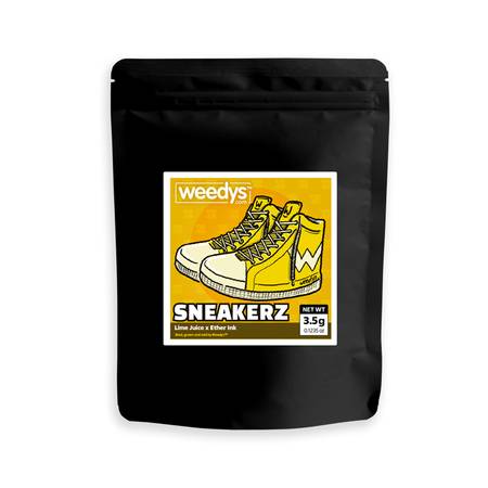 Eight Mylar SNEAKERZ