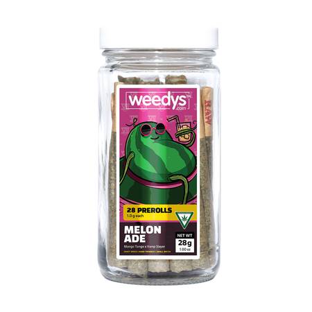 Weedys Melonade Preroll Jar