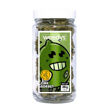 Weedys Lime Sorbet smalls