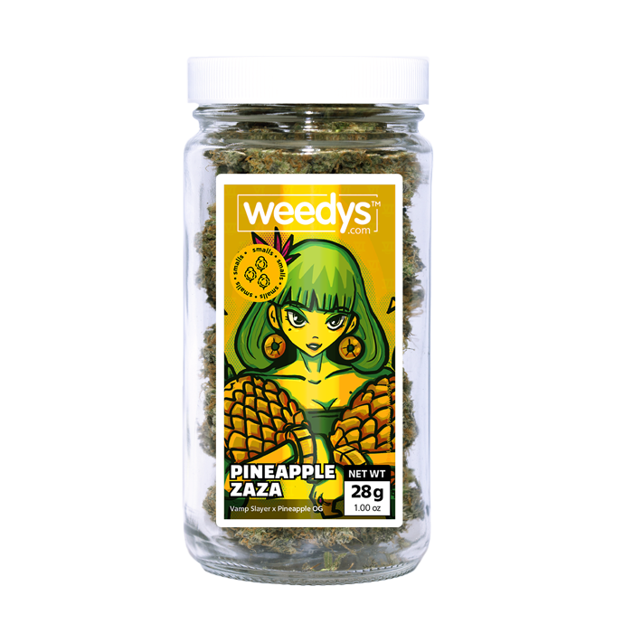 Weedys Pineapple Zaza smalls Weedys Pineapple Zaza smalls