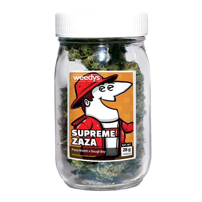 Weedys Supreme Zaza Stash Jar Weedys Supreme Zaza Stash Jar