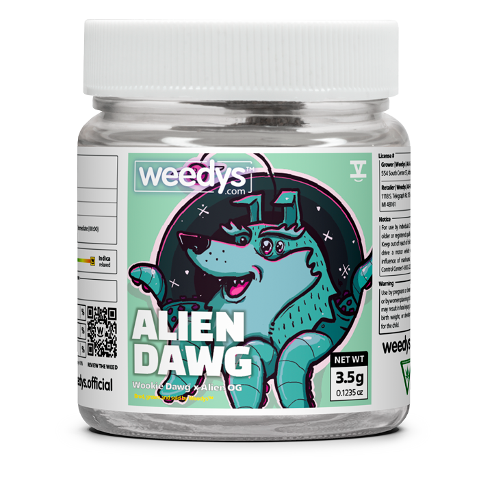 Alien Dawg - Weedys Alien Dawg Eighth