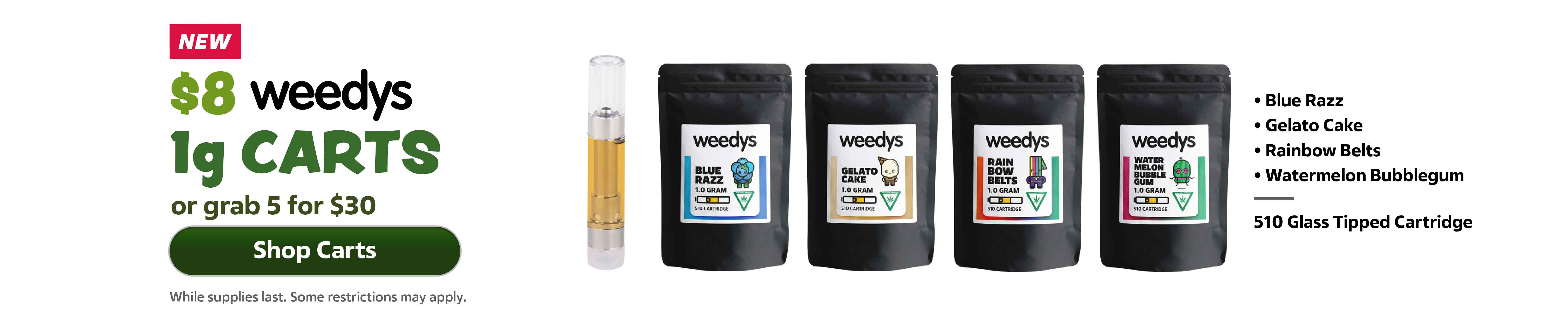 Weedys 1g Carts Banner desktop v2 Weedys 1g Carts Banner desktop v2
