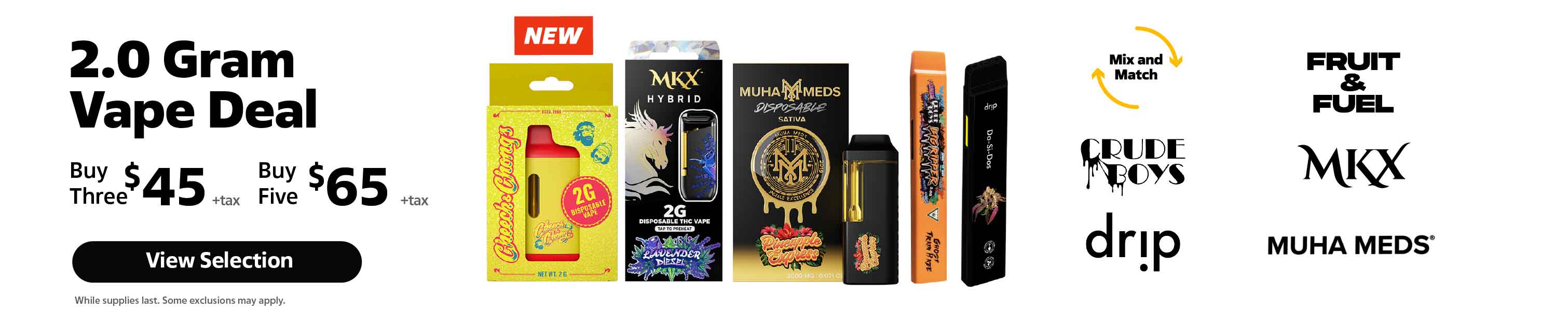 Weedys 2g Vape Deal Desktop Banner 0829