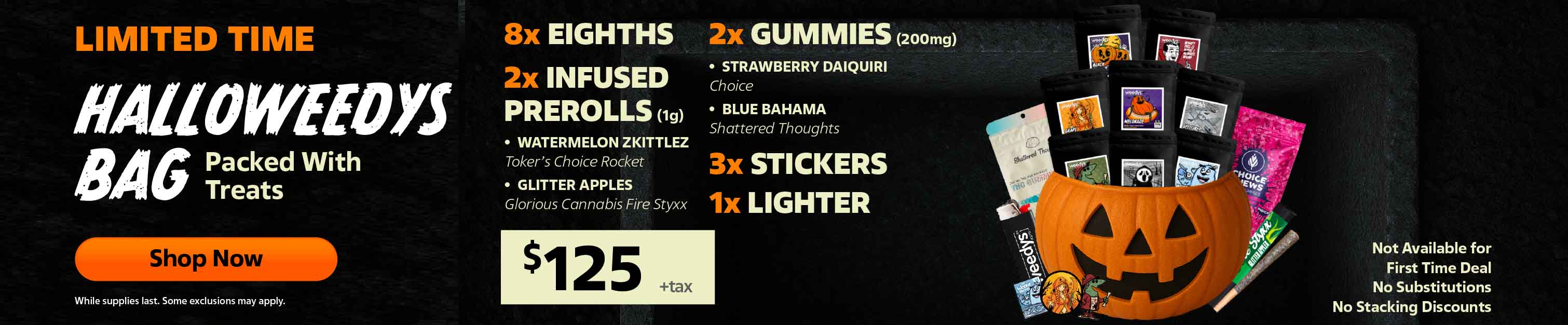 Halloweedys Bag Desktop Banner 1017