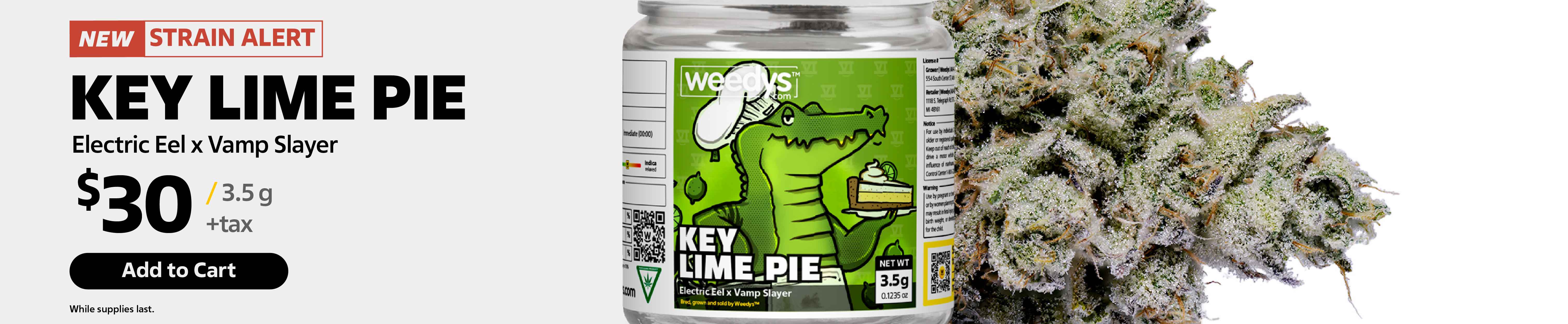 Weedys Key Lime Pie Desktop Banner