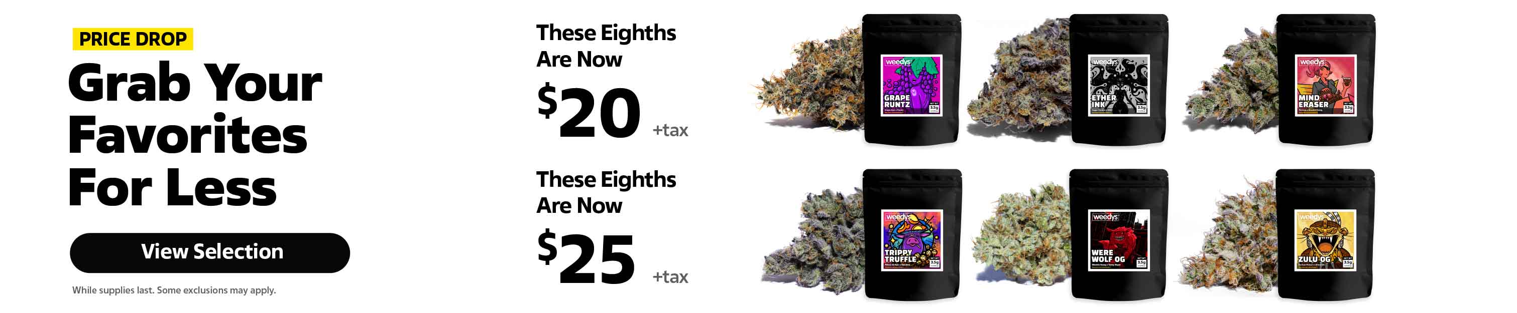 Weedys Eighth Price Drops Desktop