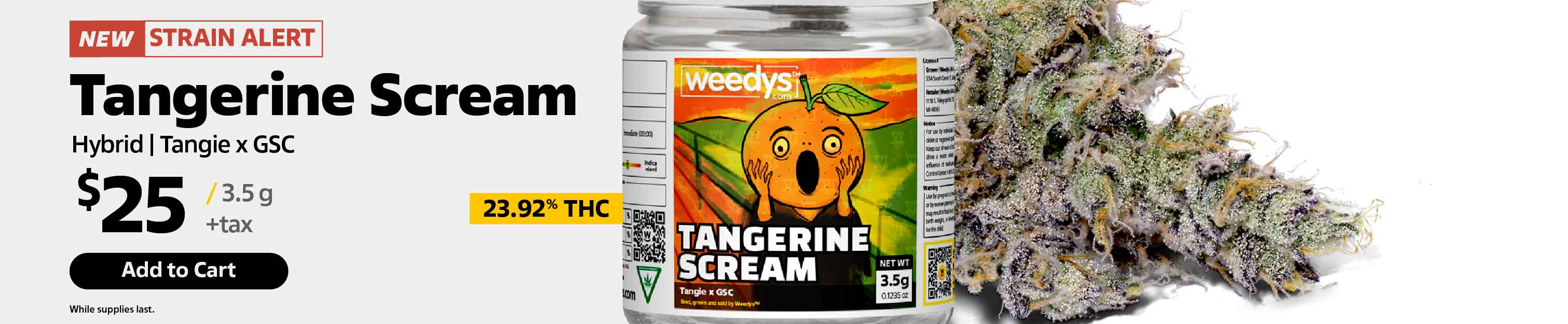 Weedys Tangerine Scream Banner Desktop v2