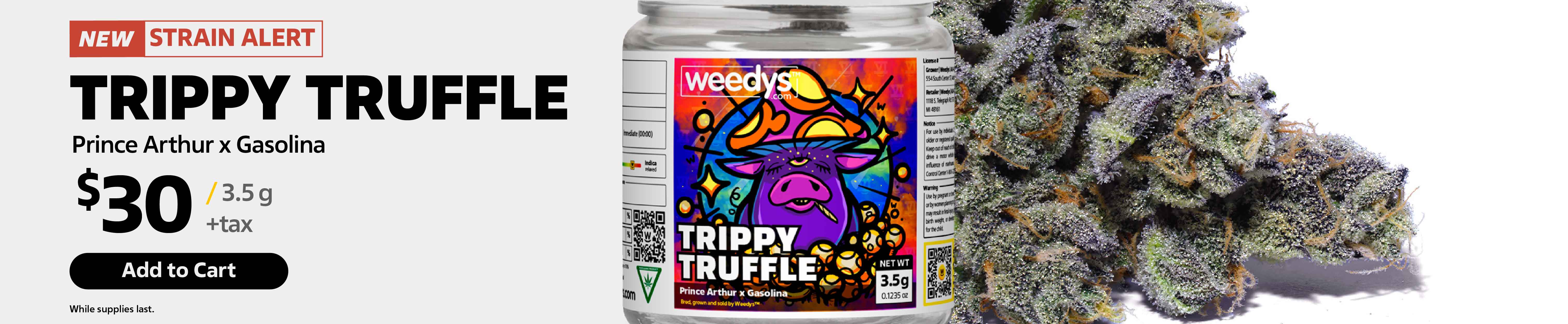 Weedys Trippy Truffle Desktop Banner