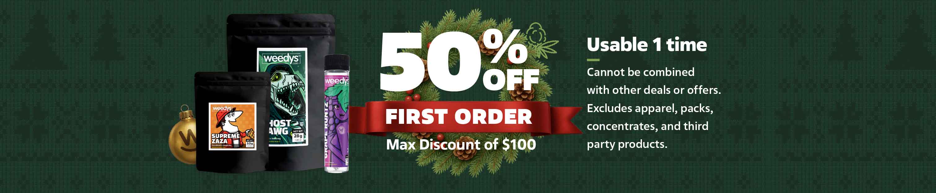 [WEEDYS] Banners xmas2025 firstime v3 desktop