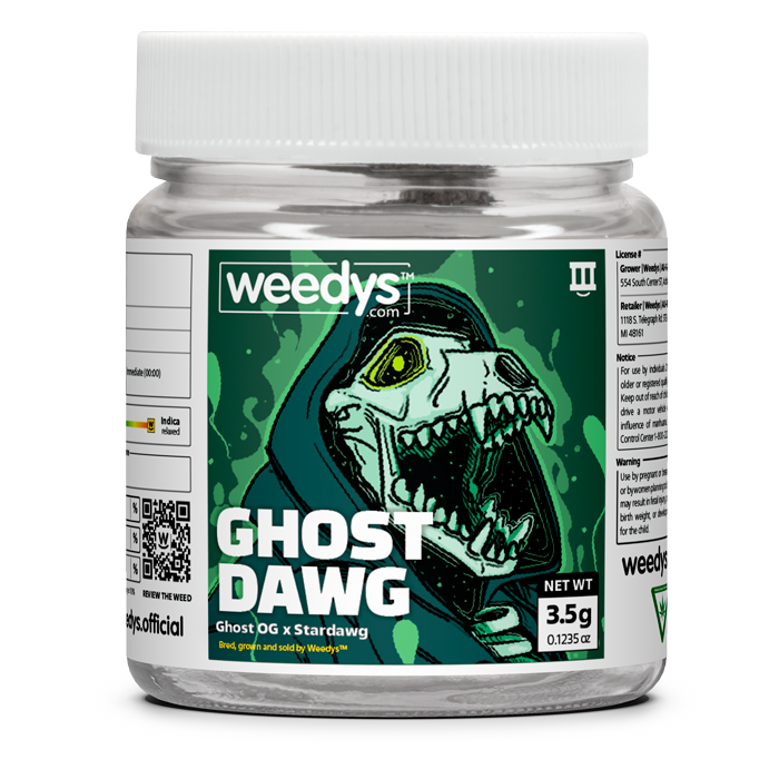Weedys Ghost Dawg Eighth