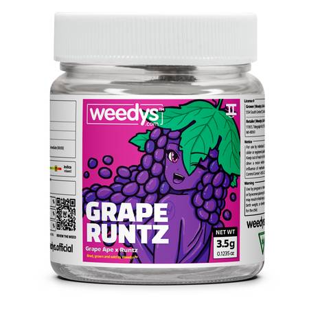 Weedys Grape Runtz Eighth