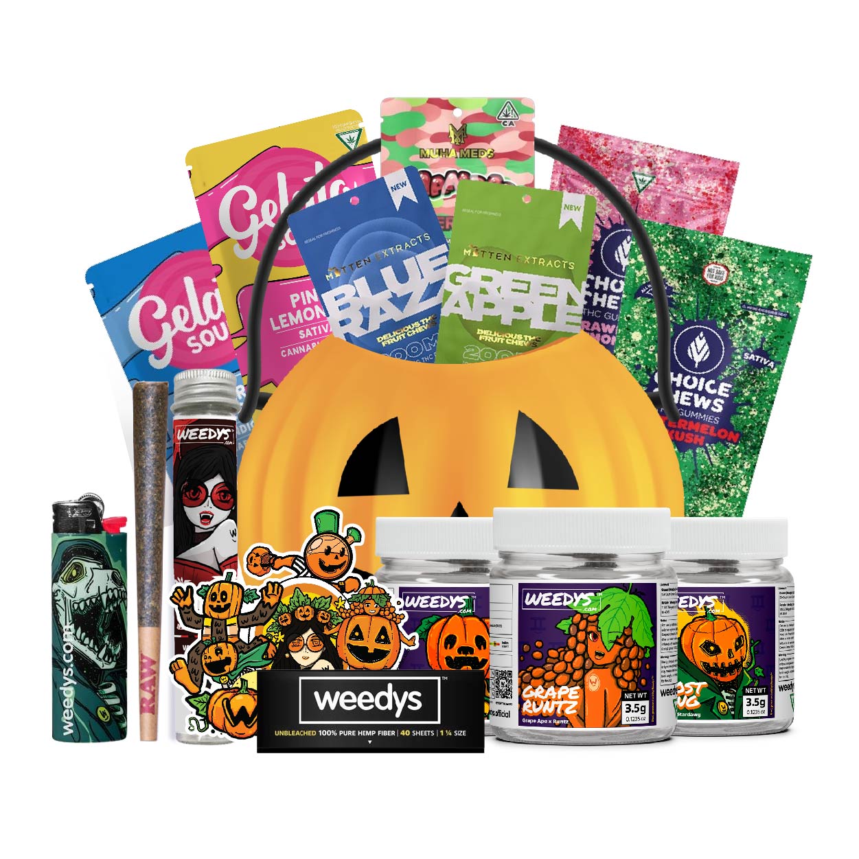 Halloweedys 3 Pumpkin Pack