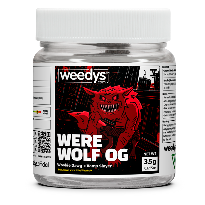 Werewolf OG - Weedys Werewolf OG Eighth