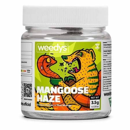 Weedys Mangoose Haze Eighth