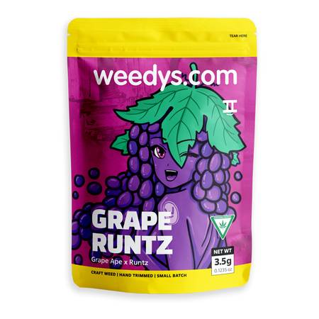 Grape Runtz Mylar Eighth