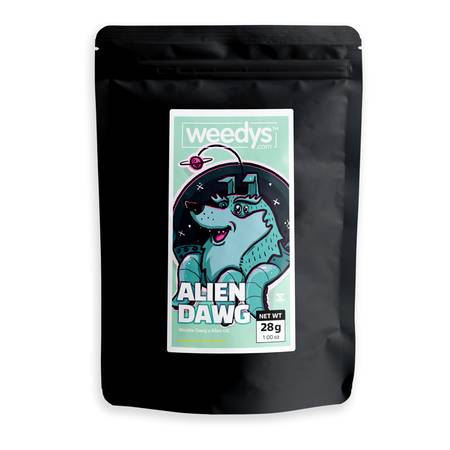 Weedys 1oz Mylar Bag - Alien Dawg product image