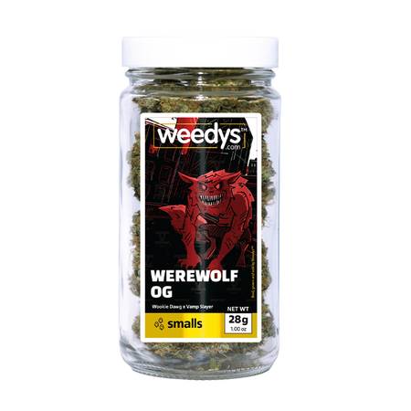 Weedys Werewolf OG Smalls Jar