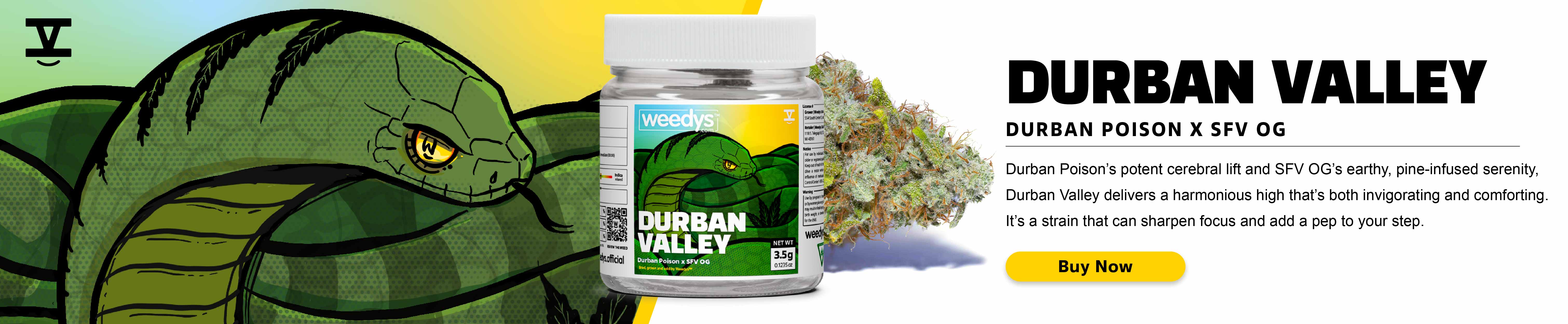 Weedys Durban Valley Desktop Banner