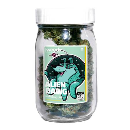 Weedys Alien Dawg Stash Jar