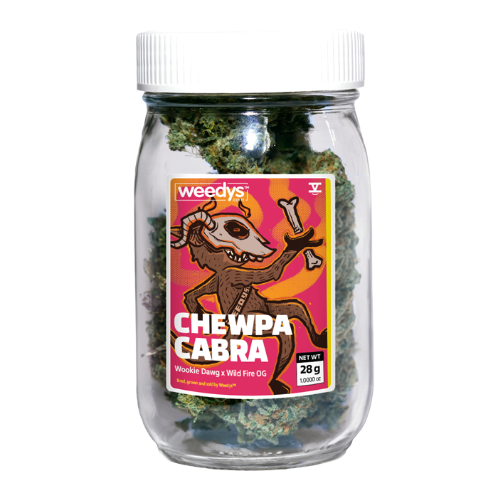 Weedys Chewpacabra Stash Jar