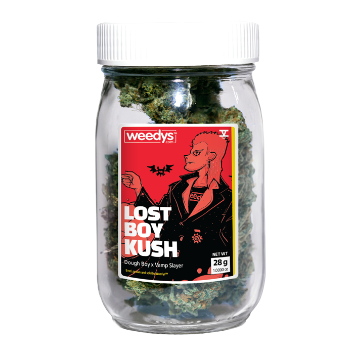 Weedys Lost Boy Kush Stash Jar