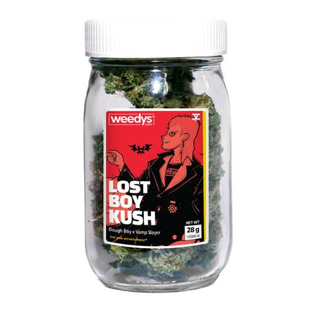 Weedys Lost Boy Kush Stash Jar