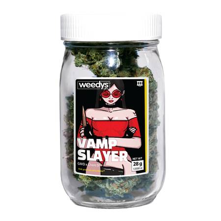 Weedys Vamp Slayer Stash Jar