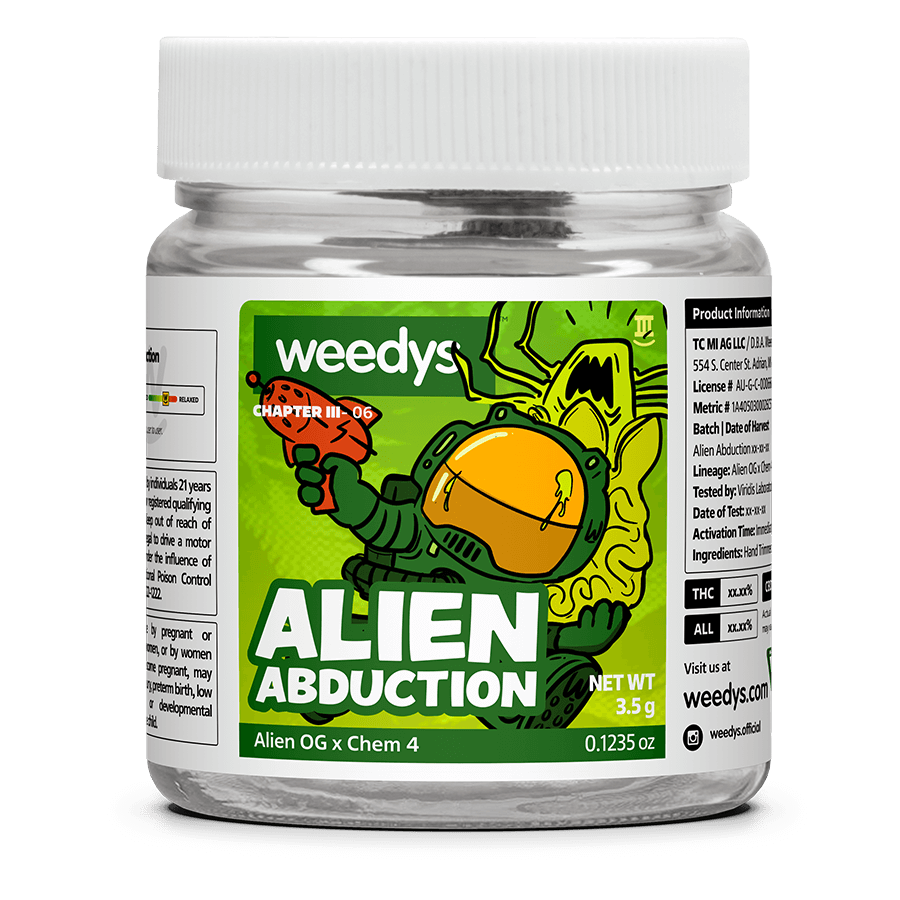 Weedys Alien Abduction