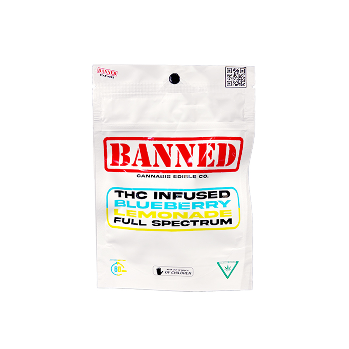 Banned THC Infused Blueberry Lemonade Gummies Banned THC Infused Blueberry Lemonade Gummies