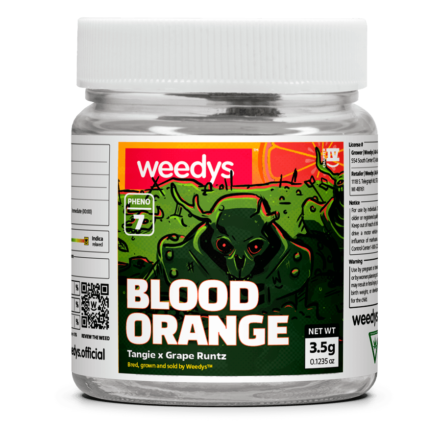 Weedys Blood Orange 7 Eighth