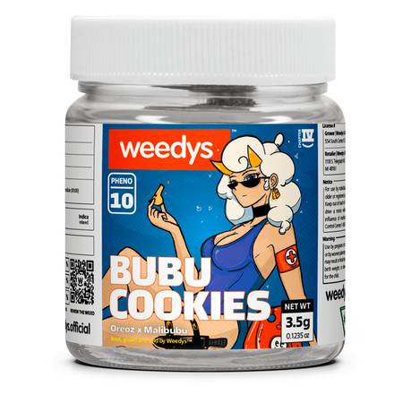 Weedys Bubu Cookies 10 Eighth