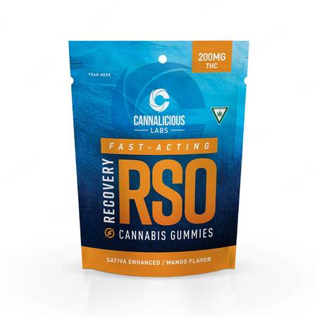 Cannalicious RSO Mango Gummies