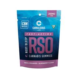 Cannalicious Elderberry RSO Gummies