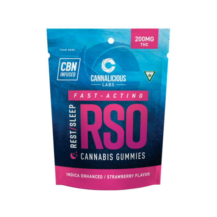 Cannalicious Strawberry RSO Gummies Cannalicious Strawberry RSO Gummies