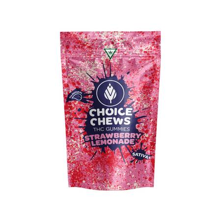 Choice Chews Cannabis Strawberry Lemonade