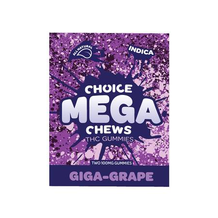 Choice Mega Gigag Grape Gummies