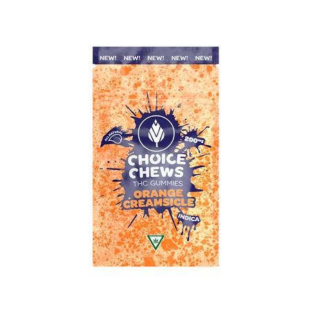 Choice Orange Creamscile Gummies