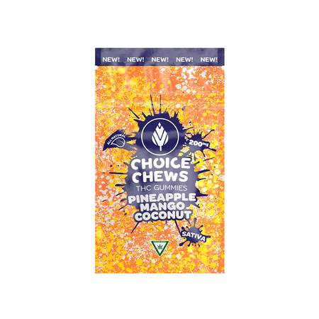 Choice Pineapple Mango Coconut Gummies
