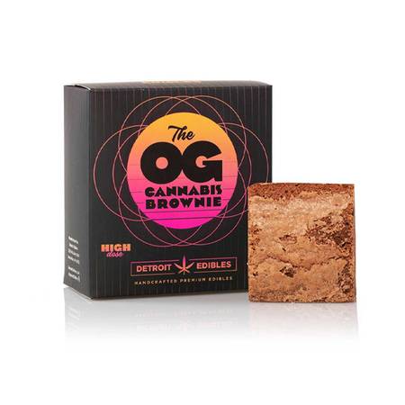Detroit Edibles OG Cannabis Brownie