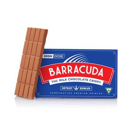 Detroit Edibles Barracuda Bar Milk Chocolate Crispy