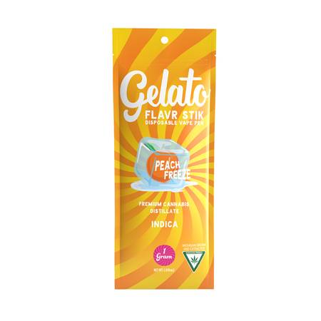 Gelato Flavor Stick Peach Freeze