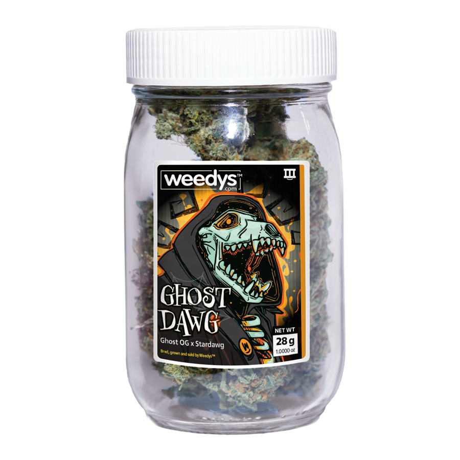 Ghost Dawg Stash Jar - Weedys