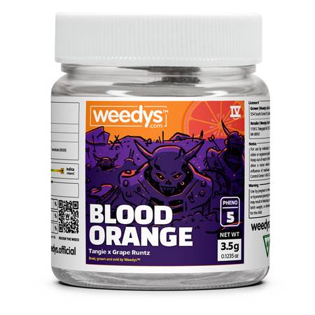 Weedys Blood Orange 5 Eighth