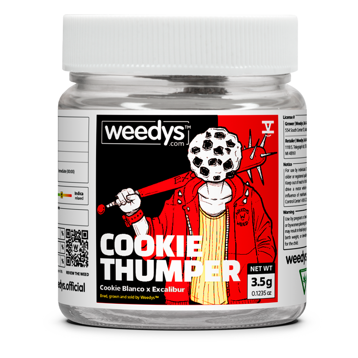 Cookie Thumper - Weedys Cookie Thumper Eighth