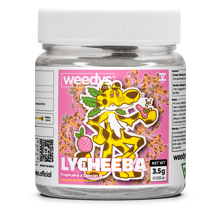 Top Sativa Pack 10.5g - Weedys Lycheeba Eighth