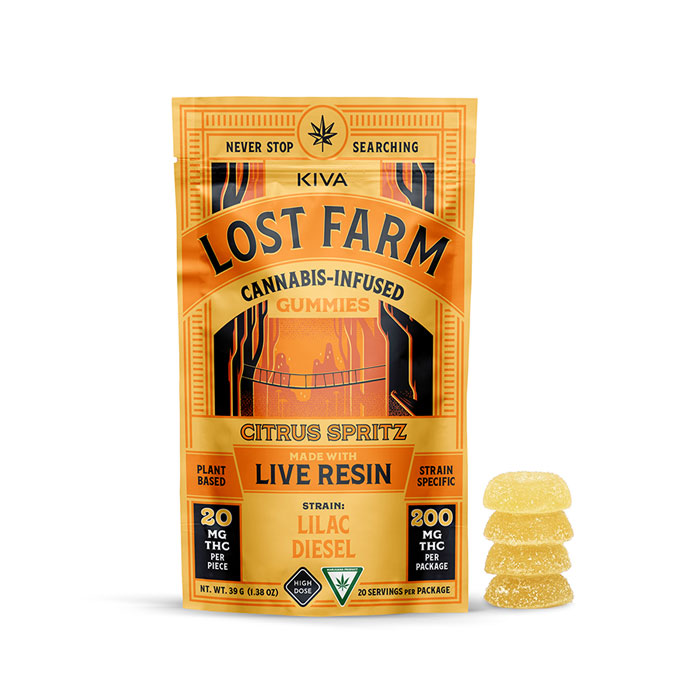 Kiva Lost Farms Citrus Spritz