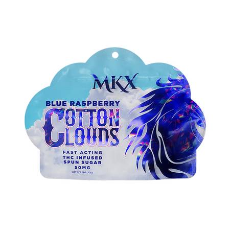 MKX Cotton Clouds Blue Raspberry